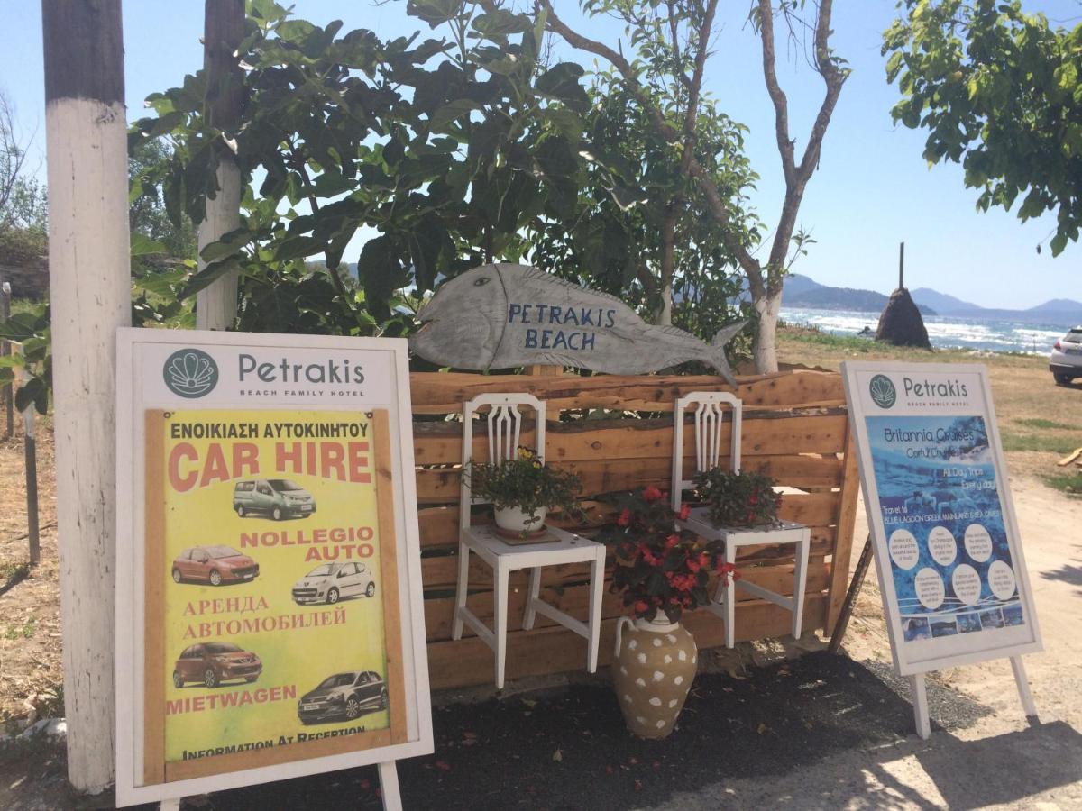 Petrakis Beach Λευκίμμη Εξωτερικό φωτογραφία