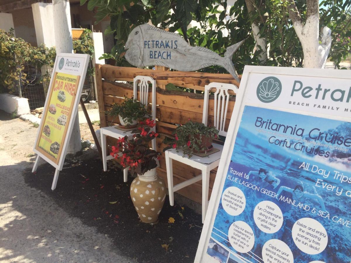 Petrakis Beach Λευκίμμη Εξωτερικό φωτογραφία
